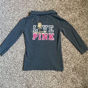 Rare! Vintage Y2K Victoria’s Secret Pink Polo Shirt